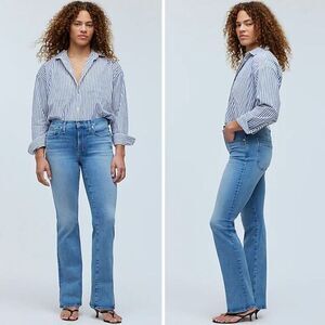 New! Madewell Kick Out Full-Length Jeans in merrigan wash, size‎ 27